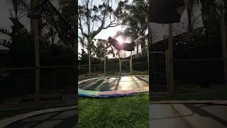 Big superman seat grap on the trampbike!! 👊🧯 #trampbike #tricks #freestyle #trampoline #bmx #bike