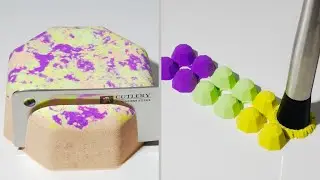 Crunchy Kinetic Sand Cutting Video Compilation ASMR Part 20 #kineticasmr #shorts #asmr