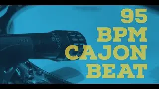 95 BPM Cajon Only Beat  Swing