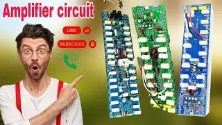 All heavy audio amplifier boards & circuit boards