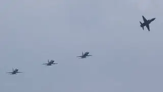 1st Fighter Wing T-38 Talons | Milwaukee Air & Water Show 2025