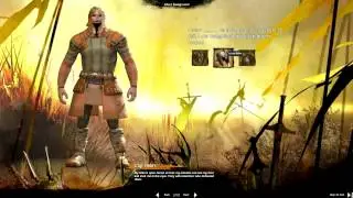 Guild Wars 2 | Beta | Norn warrior character creation