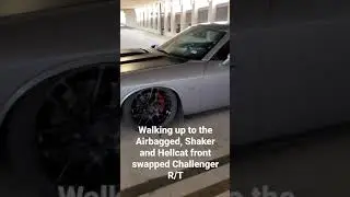 Air out Challenger R/T after Hellcat Front bumper swap 🙏💯💯🔥