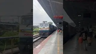 12630 Karnataka Sampark Kranti express || #expresstrain #railwaycontent #highspeedtrain #karnataka