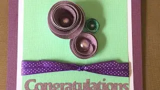 How To Make A Fabulous Card With Rolled Flowers - DIY Crafts Tutorial - Guidecentral