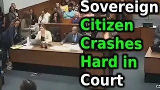 Sovereign Citizen CRASHES & BURNS in Judge Simpson&rsquo;s Courtroom