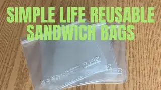 Simple Life Reusable Sandwich Bags Hack and Product Review.