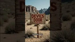 The door in the middle of Nevada desert (Devil's Door) #shorts