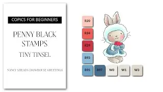 COPIC MARKERS FOR BEGINNERS: How to color Tiny Tinsel (part 2) with Copic Markers