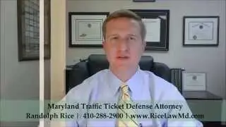Penalty for Driving Without a License in Maryland | Attorney Randolph Rice