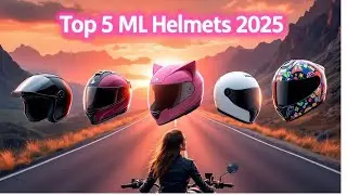 Top 5 Motorcycle Helmets for Women in 2025
