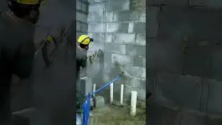 Insane Wall Cutting Precision! Watch This Brick Wall Sliced Like Butter with a Power Saw 🔥🧱