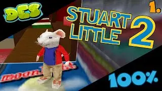 STUART LITTLE 2 - PART 1 - 𝘿𝙤𝙬𝙣𝙨𝙩𝙖𝙞𝙧𝙨 100% PS1