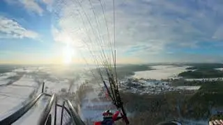 PPGG FLY WADYM ZIMOWE LOTY Obraz 360 stopni