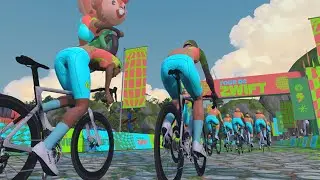 Zwift - Race: Stage 2 - Race - Tour de Zwift (A) on Hell of the North in France - 2026-01-13