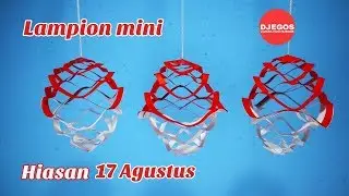 Hiasan 17 Agustus LAMPION MINI dari KERTAS