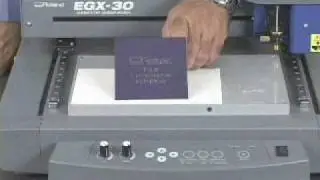 Roland EGX-30 Engraving Machine pt.1