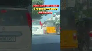 Three days Car training at your service in chennai city ￼ Door step driving chennai#india