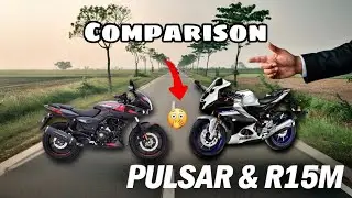2024 Pulsar 220F vs Yamaha R15M Compression 😱