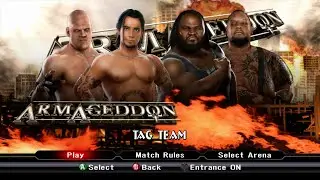WWE SmackDown vs. RAW 2009 - CM Punk & Kane vs. Mark Henry & Big Daddy V