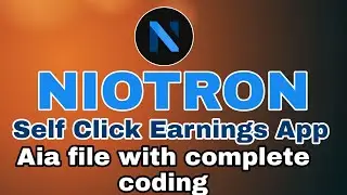 Niotron aia file self click Earnings app