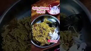 🤩Simple Tasty Chicken Biriyani 🍲#chickenbiryanirecipe #biriyani #viralvideo #shorts #food 🔥🔥🔥🤩💘