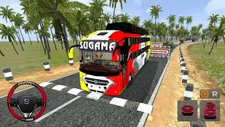 Ashok Leyland Sleeper Bus 😱 Offroad & Speed Breaker Test | BUSSID Gameplay | Bus Simulator Indonesia