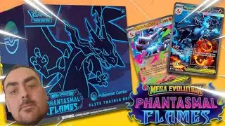 POKEMON CENTER PHANTASMAL FLAMES ETB WILL CHARIZARD APPEAR?