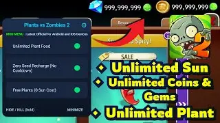 Plants vs Zombies 2 Hack Mod APK 2026 - How to Get Mod Menu on iOS & Android in PvZ 2