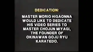 Kata Kururunfa. Goju Ryu. Morio Higaonna Sensei