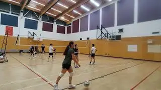 June 14, 2025 Ice Cream Sammies vs Sini-gang at Trout Lake CC (PVL) - Game 1 Set 2