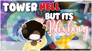 I BUILT TOWER OF HELL in BLOXBURG! ROBLOX