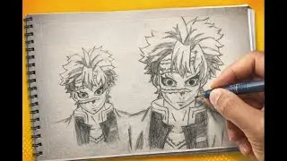 How to Draw Demon Slayer Character 2 | Speed Drawing