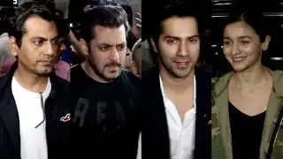 IIFA Awards 2017 | Celebs Departure | Day 2 | Salman Khan, Alia Bhatt, Varun Dhawan, Nawazuddin