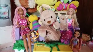 Asrm let's play dolls and mini toys #ASMR #SHORTS