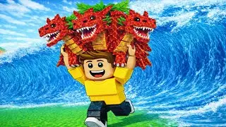 ich habe 0,01% BRAINROTS in ROBLOX escape a Tsunami... (zu krass)