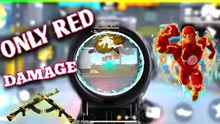 ONLY RED DAMAGE || GARENA FREE FIRE HEADSHOT MONTAGE || BISHNU GAMING