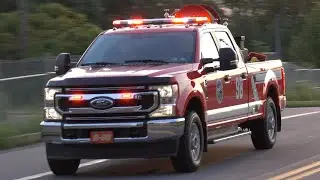 Greenwood Fire Department Brush 98 Responding 