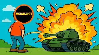 ПОПИСАЛ НА ТАНК И ВЗОРВАЛ ЕГО!