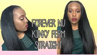 $18 KINKY PERM STRAIGHT HAIR 😱!- FOREVER NU BOBBI BOSS ▸ Chinyere Victorious