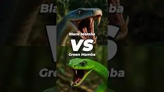 Black mamba vs Green mamba vs Anaconda vs Python