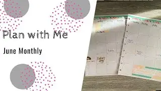 Plan With Me: June monthly