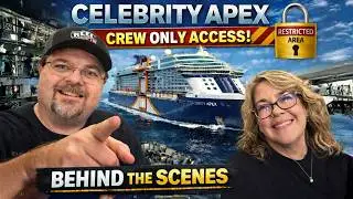Последний день в море на лайнере Celebrity Apex | Доступ только для экипажа и обед в летней веран...