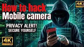 How to hack mobile camera😱#cyberawareness #camera #cameraman #cameratest