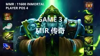 EARTH SPIRIT INMORTAL POS 4 Hard Support Gameplay Patch 7.40b - Dota 2
