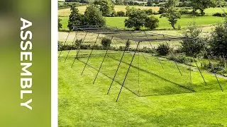 How To: Assemble FORTRESS Trapezoid Baseball Batting Cage | Net World Sports