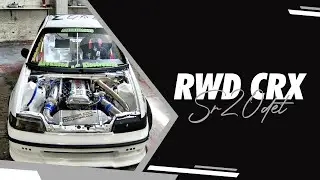 SR20DET Powered RWD Honda CRX from Greece