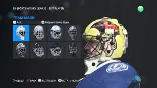 NHL 16: НОВЫЕ МАСКИ ВРАТАРЕЙ!!! (Маски NHL/AHL)