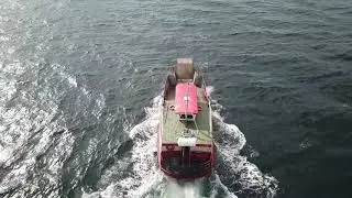 Nigg ferry chase