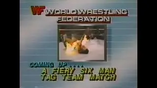 Ricky Steamboat, King Tonga, & Sivi Afi in action   Championship Wrestling July 26th, 1986